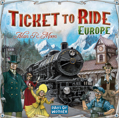 Ticket to Ride Europe spel