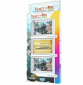 Ticket to Ride Europe Art Sleeves (Gamegenic)