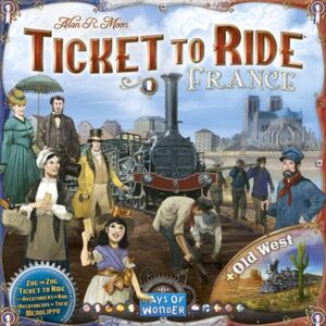 Spel Ticket to Ride France & Old West (Days of Wonder)