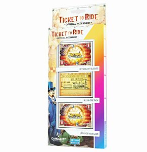 Ticket to Ride Art Sleeves (Gamegenic)