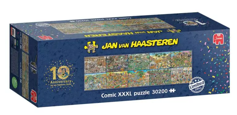 picknick Oraal Prestatie Jan Van Haasteren 10th Anniversary XXXL puzzle