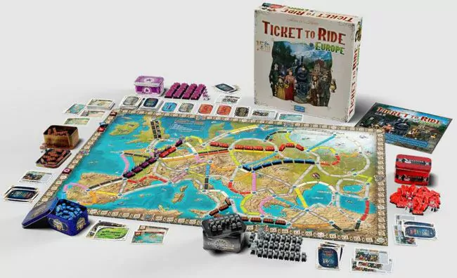 achtergrond Kort leven pad Ticket to Ride: Europe – 15th Anniversary