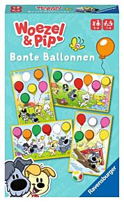 Bonte Ballonnen spel Woezel & Pip