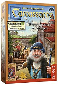 Carcassonne Burgemeesters en Abdijen (999 games)