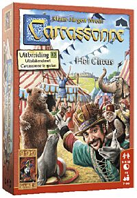 Carcassonne uitbreiding Het Circus (999 games)