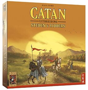Spel Kolonisten van Catan uitbreiding Steden en Ridders (999 games)