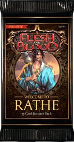 Flesh and Blood - Welcome to Rathe 15-card booster pack