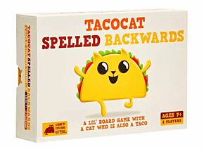 Tacocat spelled backwards (Exploding Kittens)
