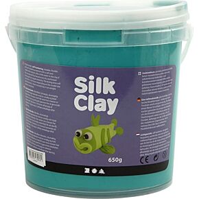 Silk Clay Groen -  grote pot 650g