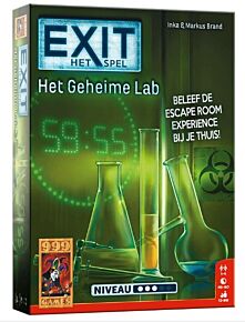 EXIT Het spel Het Geheime Lab (999 games)