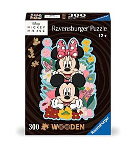 Houten puzzel Mickey & Minnie