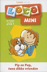 Mini Loco boekje - Pip en Pup twee dikke vrienden