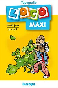 Maxi Loco boekje Topografie Europa