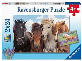 Ravensburger puzzle Paardenliefde (2x24 stuks)
