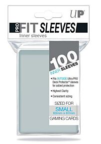 Pro-Fit sleeves small - inner sleeves die passen in Deck Protector sleeves Small