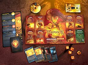 Dice Throne Season One Rerolled Pyromancer (Roxley games)