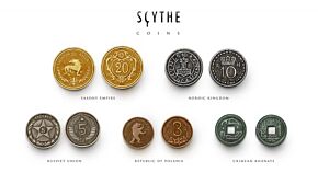 Scythe Metal Coins (Stonemaier games)