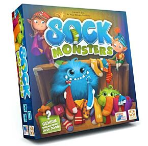 Sock Monsters spel (Happy Meeple games)