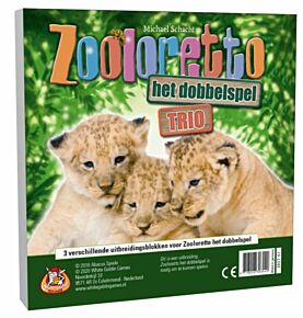 Zooloretto: het dobbelspel Trio (variatie scorebloks)