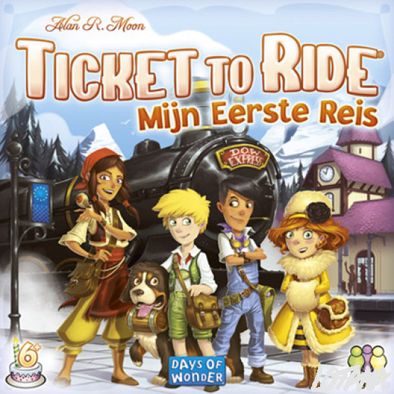 Ticket To Ride Mijn Eerste Reis (junior versie Ticket to Ride)